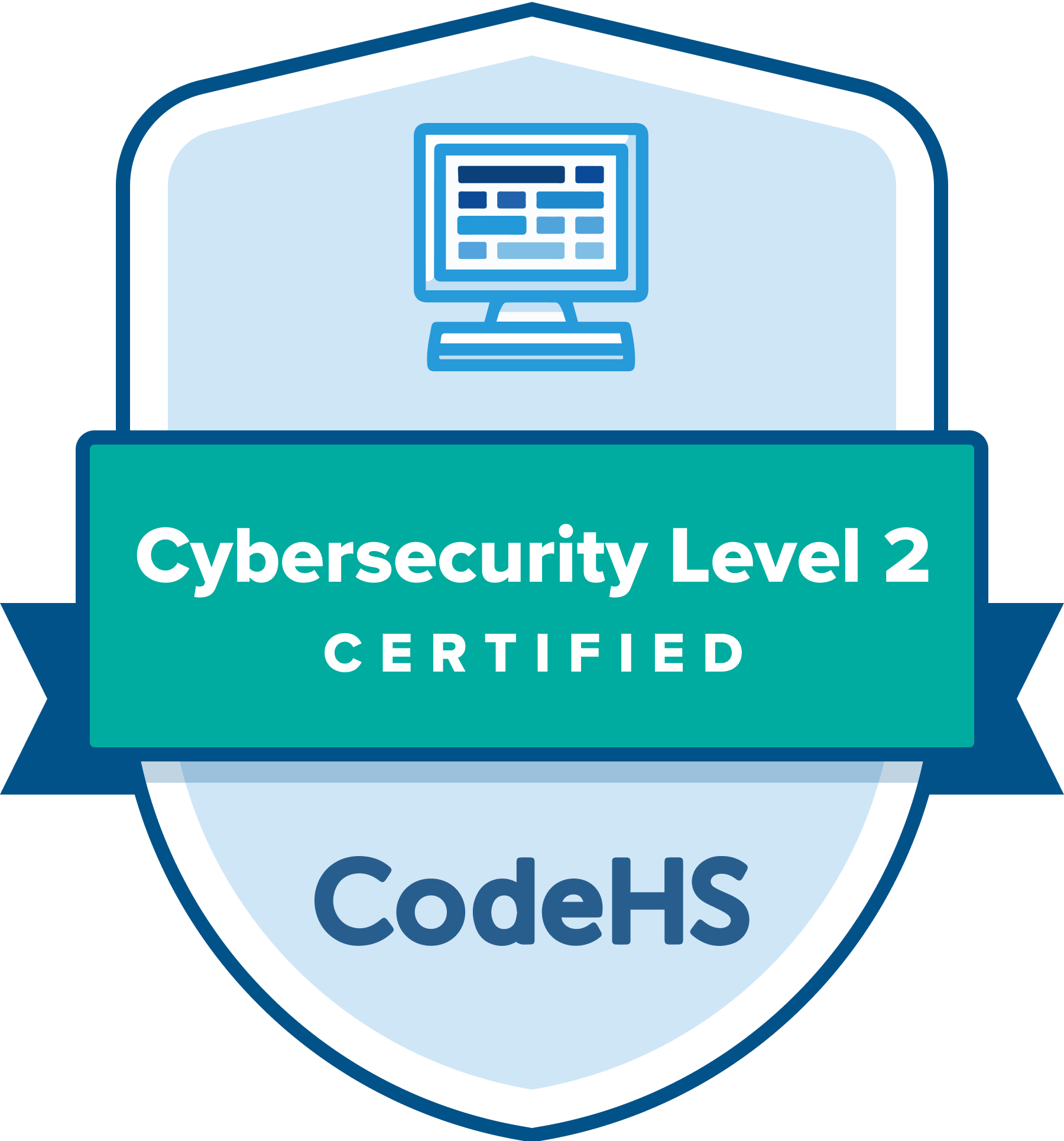 Cybersecurity Level 2 (Advanced) Certification Badge